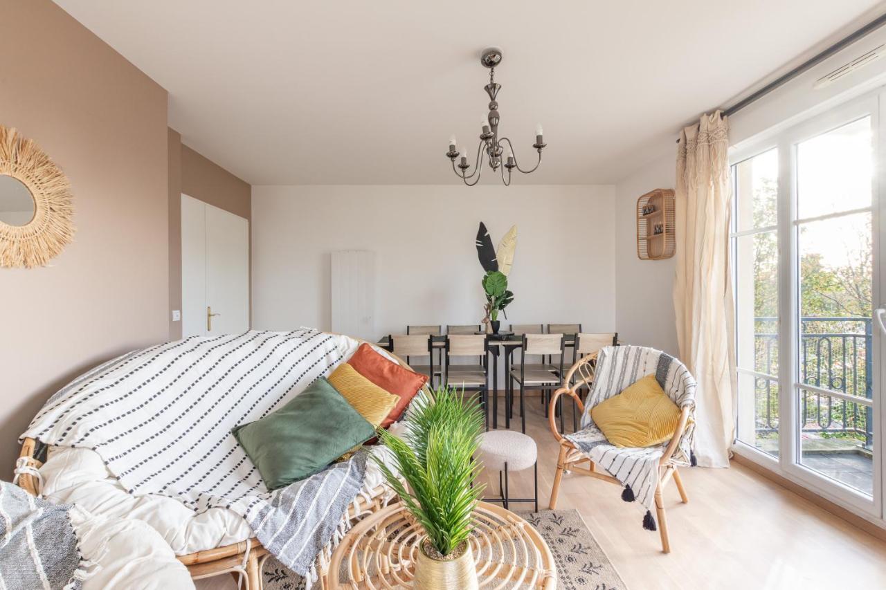 Luxe Flat For 7 - Fairytale Factory Leilighet Bussy-Saint-Georges Eksteriør bilde